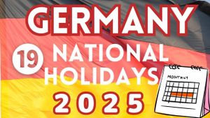 Germany Announces Additional Public Holiday For 2025