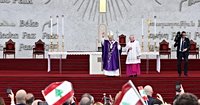Pope urges Middle East to reject 'horror of war' at end of first overseas trip