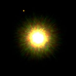 Companion of a Young, Sun-like Star