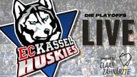 Der Ticker zum Nachlesen: Kassel Huskies gewinnen in Freiburg und stehen im Halbfinale