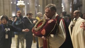 Crown Of Thorns Returns To Notre Dame Cathedral