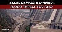 Video | Salal Dam Gate Opened: Flood Threat For Pakistan? | India Pakistan Tensions