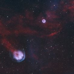  HFG1 & Abell 6: Planetary Nebulae 