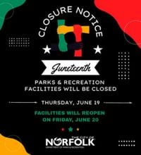 Juneteenth Closure