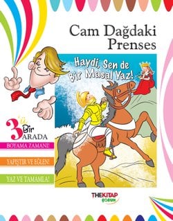 Cam Dağdaki Prenses (Üçü Bir Arada Etkinlik Kitabı)