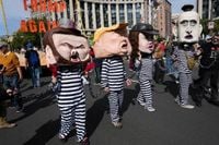 Best signs and costumes from ‘No Kings’ protests condemning the Trump administration