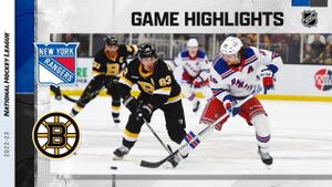 Bruins Look To Extend Winning Streak Against Rangers