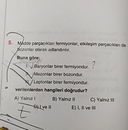 Baryonlar fermiyon mudur?