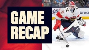 Panthers Edge Blue Jackets 1-0 In Overtime Thriller