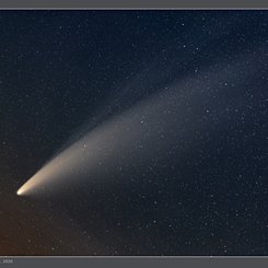 NEOWISE Kuyruklu Yıldızının Kuyrukları
