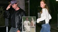First sighting of newlyweds Patrick Schwarzenegger and Abby Champion