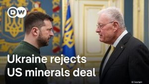 Ukraine Pushes For Better Mineral Deal With U.S.