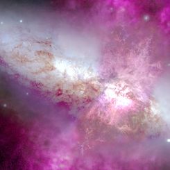 The Supergalactic Wind from Starburst Galaxy M82