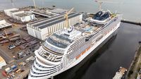 EN IMAGES. À Saint-Nazaire, à quoi ressemble le MSC World America de l’intérieur ?