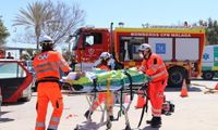 Dos muertos y tres heridos graves en un accidente de tráfico en el Paseo Marítimo de Fuengirola (Málaga)