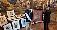 Italy police seize 21 suspected forged Salvador Dali artworks after show opens in Parma