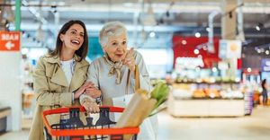 Shoppers Prepare For Shortened Hours On Great Saturday