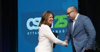 Liberals say staffers got ‘carried away’ leaving inflammatory buttons at conservative conference