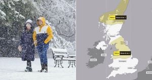 UK Faces Major Snow And Ice Warnings