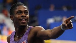 Jeremiah Azu Claims 60m Gold At European Championships