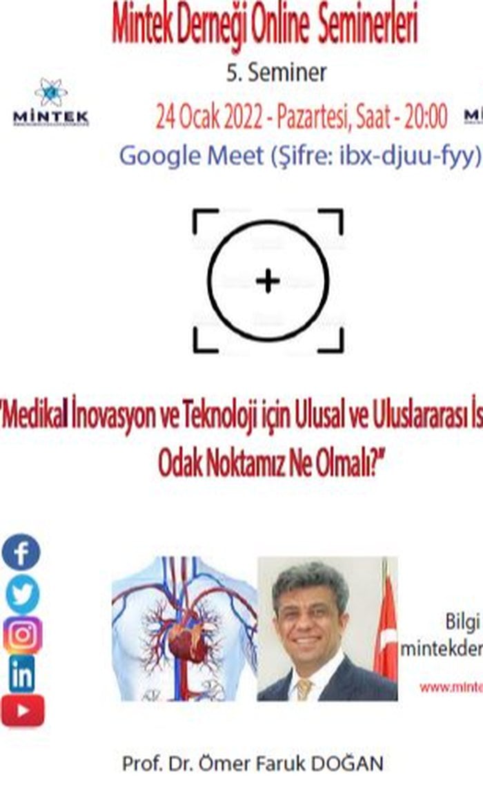Medikal İnovasyon ve Teknoloji için Ulusal ve Uluslararası İstatistikler