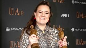 Mona De Grenoble Wins Top Honors At 26th Gala Les Olivier