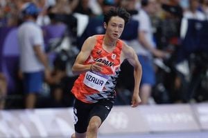 Japan's 4x100m Relay Team Advances With Record Time