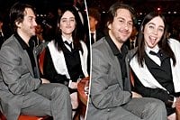 Billie Eilish and Nat Wolff couple up at Grammys 2026