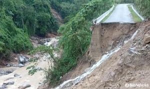 Heavy Rains Trigger Floods And Landslides In Central Vietnam