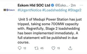 South Africa Faces Stage 6 Power Cuts Amid Eskom Failures