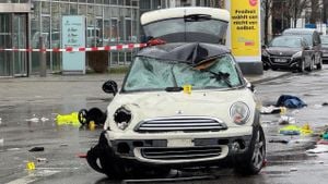 Car Attack At Munich Protest Injures 28, Suspect Apprehended