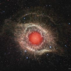  The Helix Nebula in Infrared 