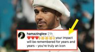 People Are Praising Formula 1 Driver Lewis Hamilton's 