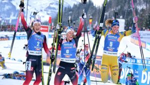 French Team Wins Men’s Relay At Hochfilzen