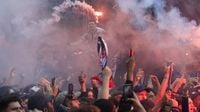 PSG-Arsenal : scènes de tension et de confusion aux abords du Parc des Princes avant la rencontre