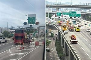 Citybus Accident Injures Over 20 During Holiday Travel