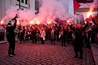 Pro-Palestinian protesters march to stadium ahead of World Cup qualifier between Norway and Israel - Daily Independent