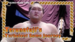 Former Yokozuna Terunofuji Opens Sumo Dojo For Yokohama Youth