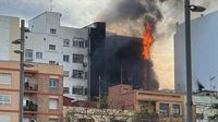 Extinguido el incendio de Castellón sin heridos graves