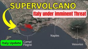 Rising Fears Over Phlegraean Fields Supervolcano Due To Quakes And Sulfur Emissions