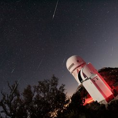 Geminids over Kitt Peak