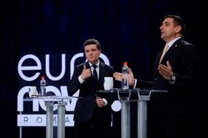 George Simion Wins First Round Of Romania Presidential Election
