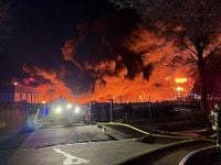 Großbrand in Ahlen