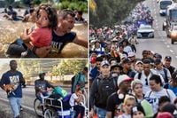 Cuban-led caravan en route to Mexico City as Trump policies deter migrants from US