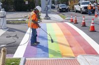 Houstonians push back against plans to erase Montrose rainbow crosswalk