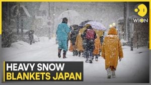 Japan Faces Severe Weather With Extreme Temperature Drops