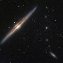 NGC 4565: Galaxy on Edge