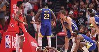 Warriors' Jimmy Butler III exits with pelvic injury, heads for MRI