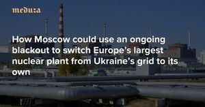 Chernobyl Power Restored After Russian Drone Attack Blackout