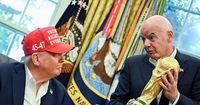 Trump and FIFA’s Infantino tighten bond ahead of World Cup